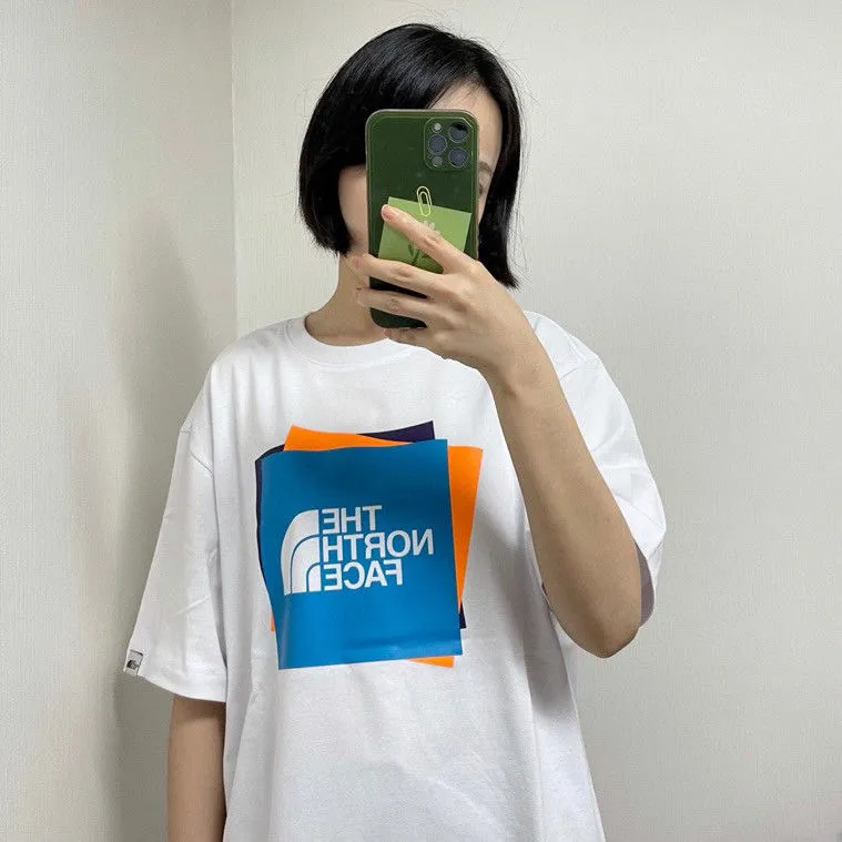 好感度100％ カジュアル キュート プリント アルファベット 2色選べる 通気性 コットン 大きいサイズ Ｔシャツ