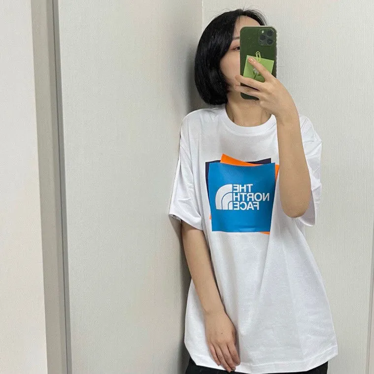 好感度100％ カジュアル キュート プリント アルファベット 2色選べる 通気性 コットン 大きいサイズ Ｔシャツ