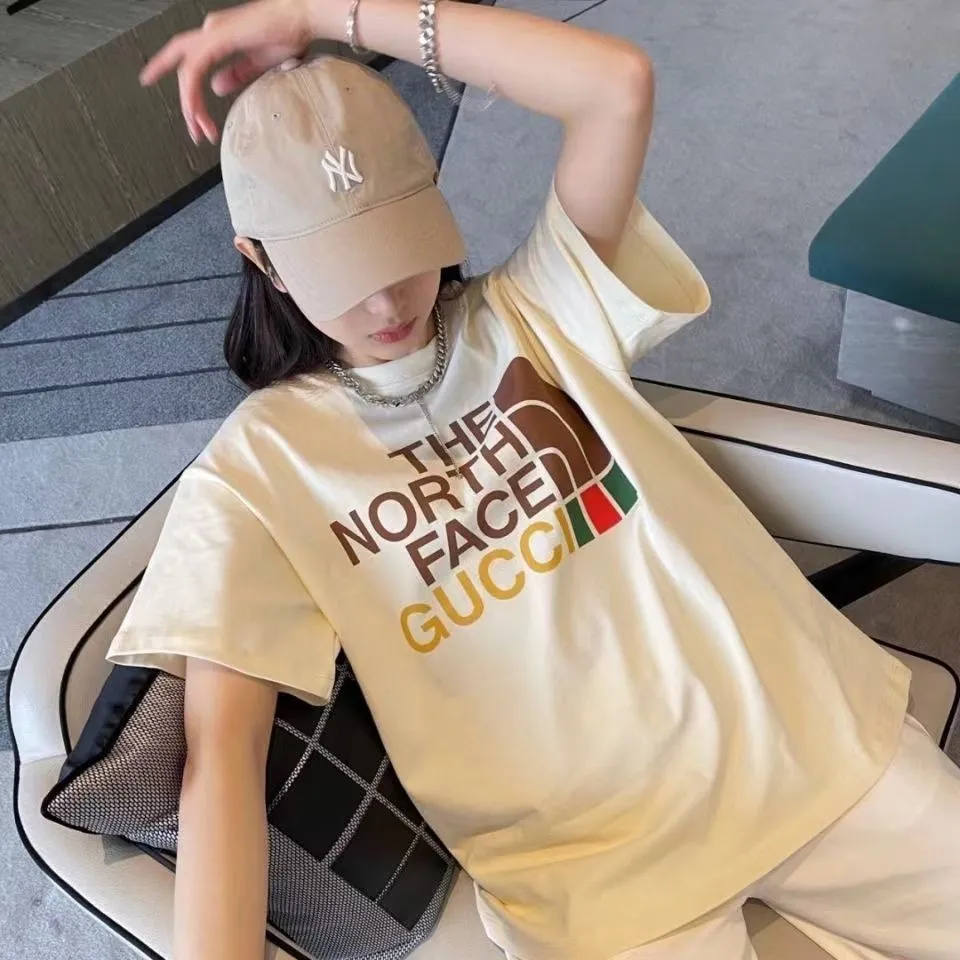 人気爆発中 おすすめ カジュアル ラウンドネック アルファベット コットン 夏 オーバーサイズ Ｔシャツ　