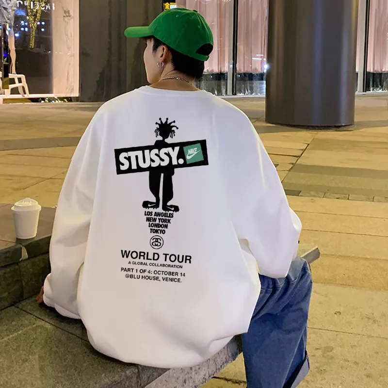 『S-3XL』気質満点 着回し最強 好感度100％ おしゃれ オーバーサイズ アルファベット プリント ず トレーナー