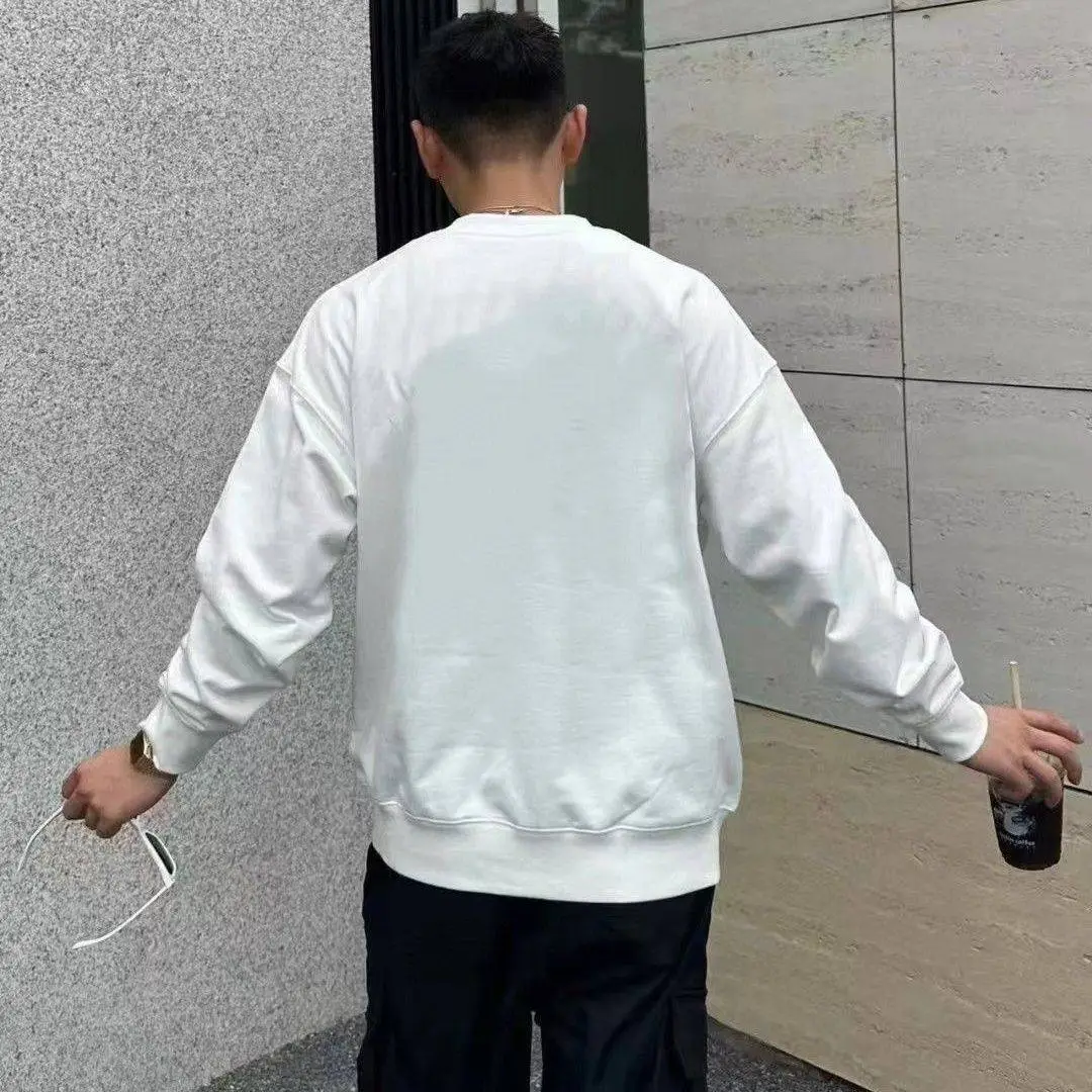 おすすめ 好感度100％ オーバーサイズ  ラウンドネック長袖 トレーナー