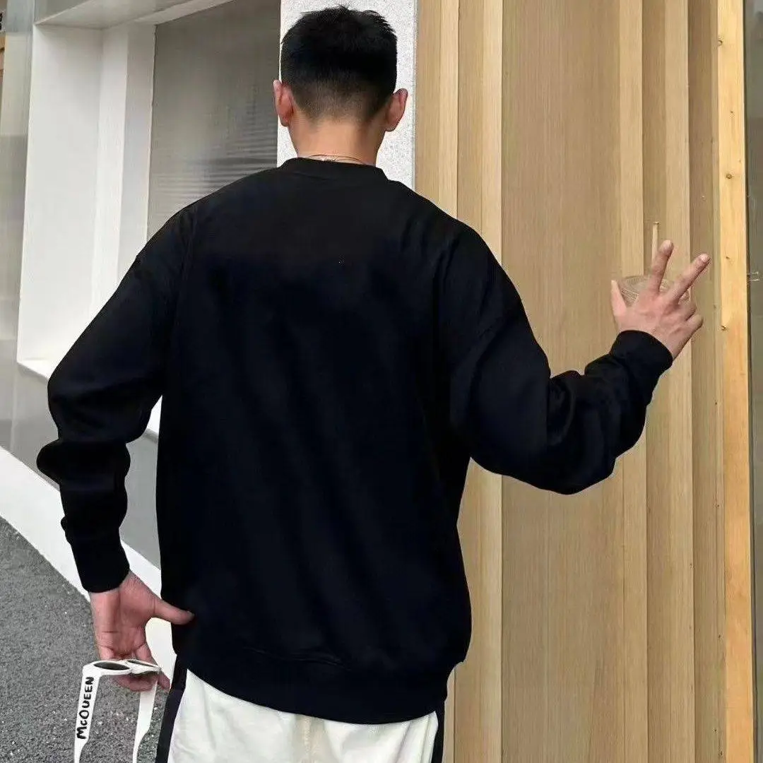 おすすめ 好感度100％ オーバーサイズ  ラウンドネック長袖 トレーナー