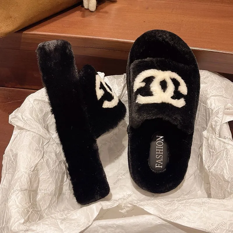 もこもこで足元あったか♪ルームシューズ 冬 あったか レディース かわいい おしゃれ ふわふわ 滑りにくい スリッパ