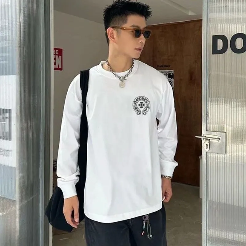 質感のいい 好感度100％ おすすめ 日常 カジュアル おしゃれ ラウンドネック 長袖 Ｔシャツ