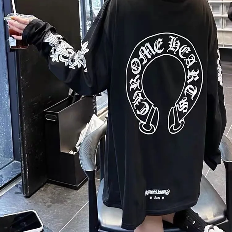 『M-2XL』着回し最強 人気爆発中 柔らかい スタイリッシュ トレンド クラシック 長袖 Tシャツ