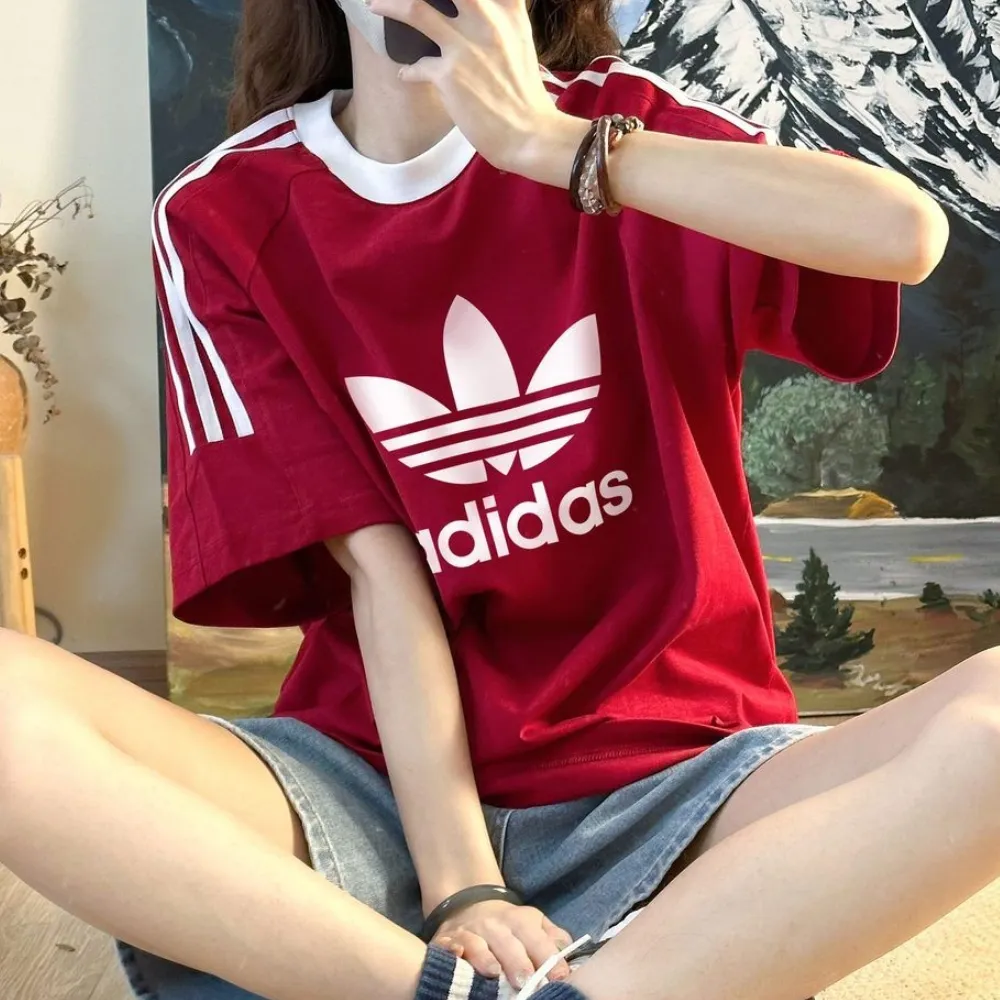 『M-3XL』春夏 100%コットン ゆったり カジュアル 使いやすい 半袖Tシャツ