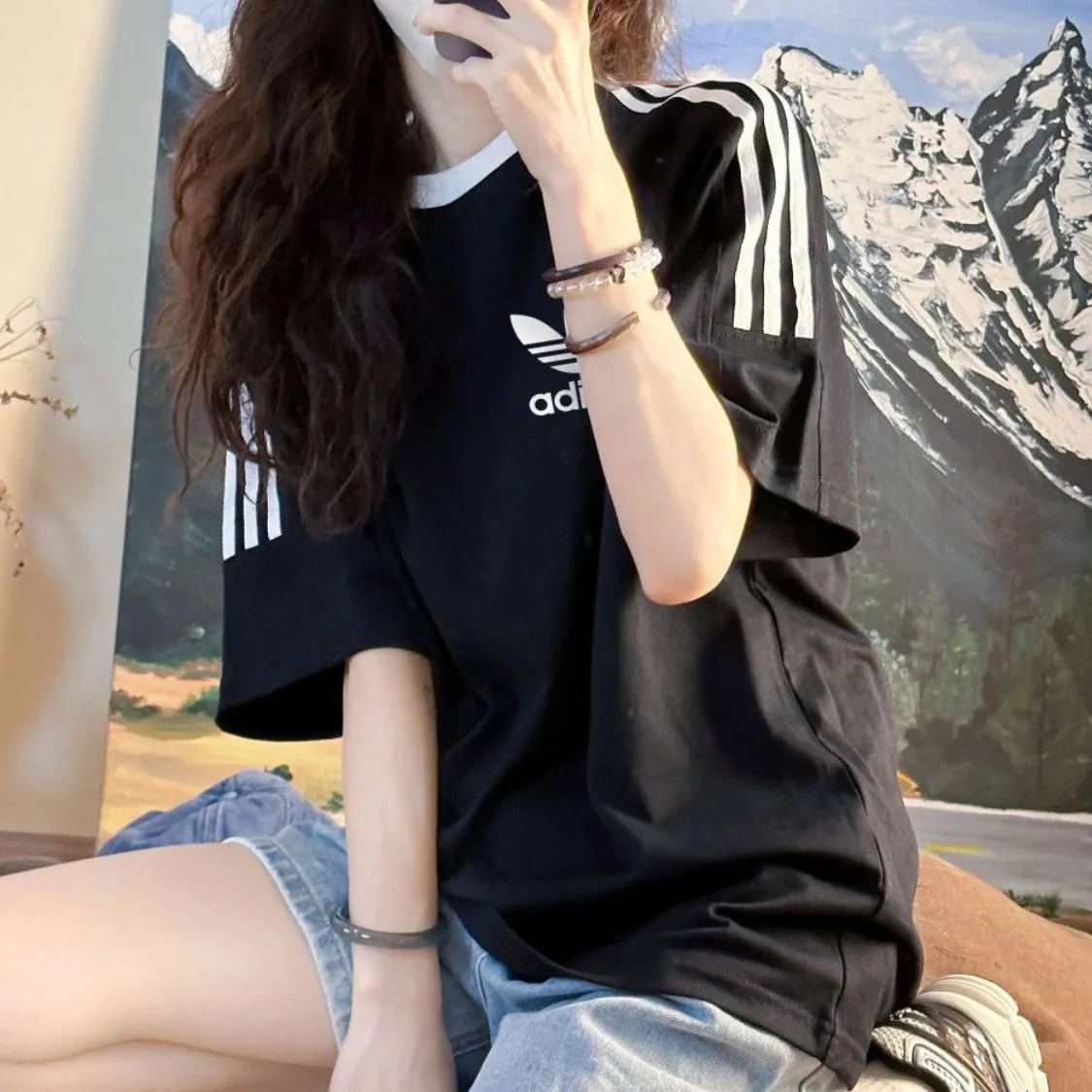『M-3XL』快適 話題沸騰中 柔らかい スタイリッシュ カラフル Tシャツ