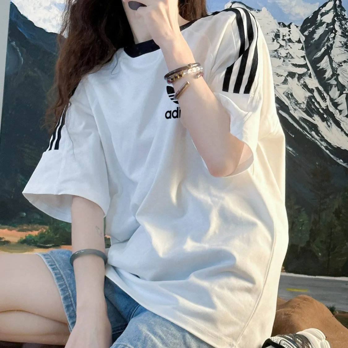 『M-3XL』快適 話題沸騰中 柔らかい スタイリッシュ カラフル Tシャツ
