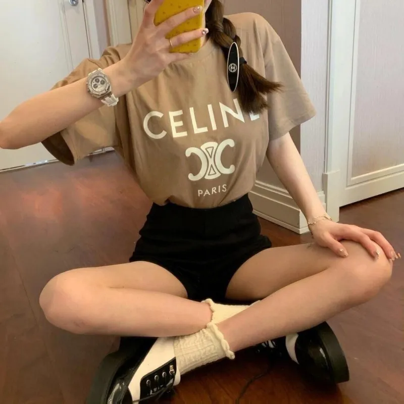 『S-3XL』目立つ 着心地良い ファッション ソフト通気性 カジュアル プリントＴシャツ