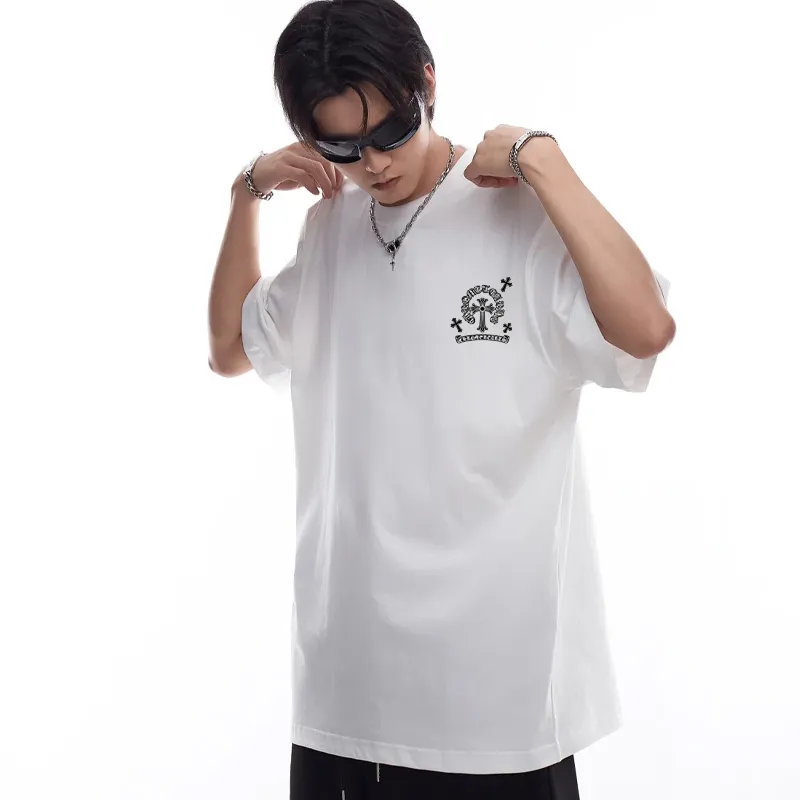 『S-4XL』話題沸騰中 おすすめ 質感のいい ストリート ノームコア プリント  Tシャツ