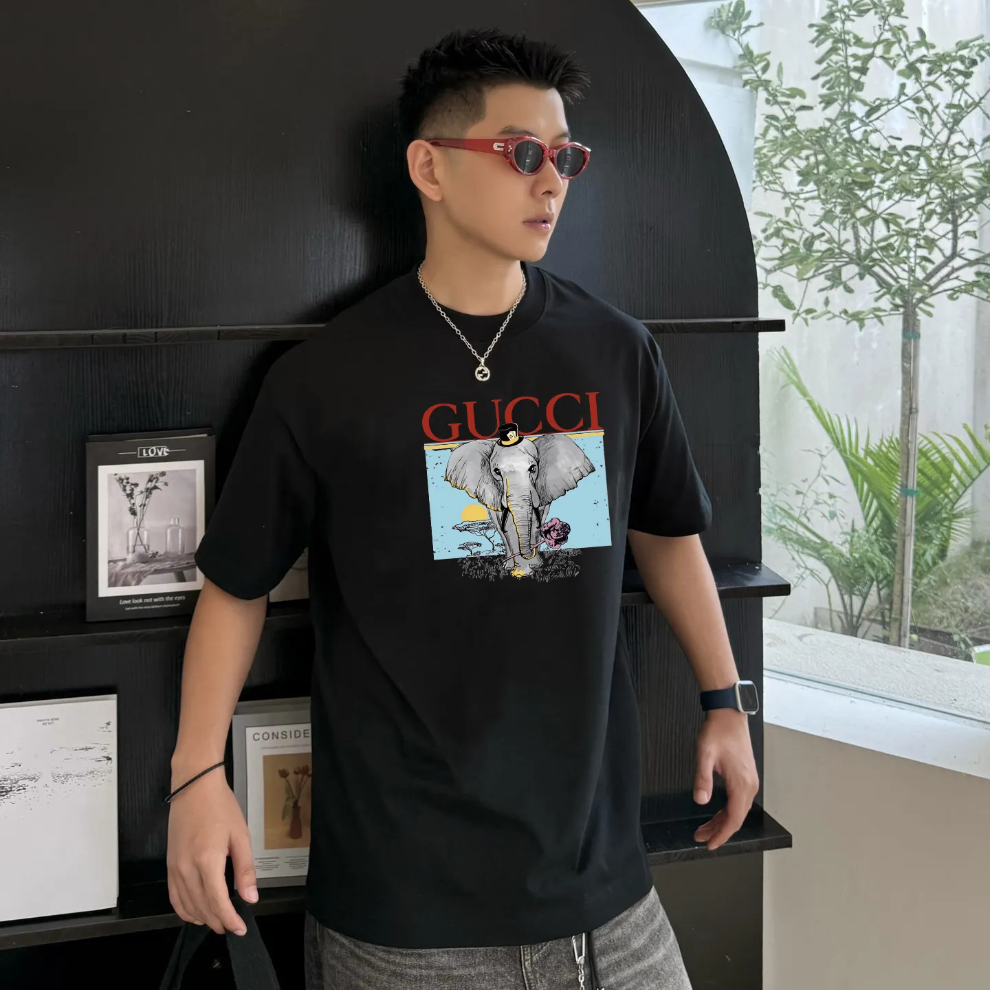 『XS-L』夏場でも快適 高品質な素材感 定番 存在感のある 半袖Ｔシャツ