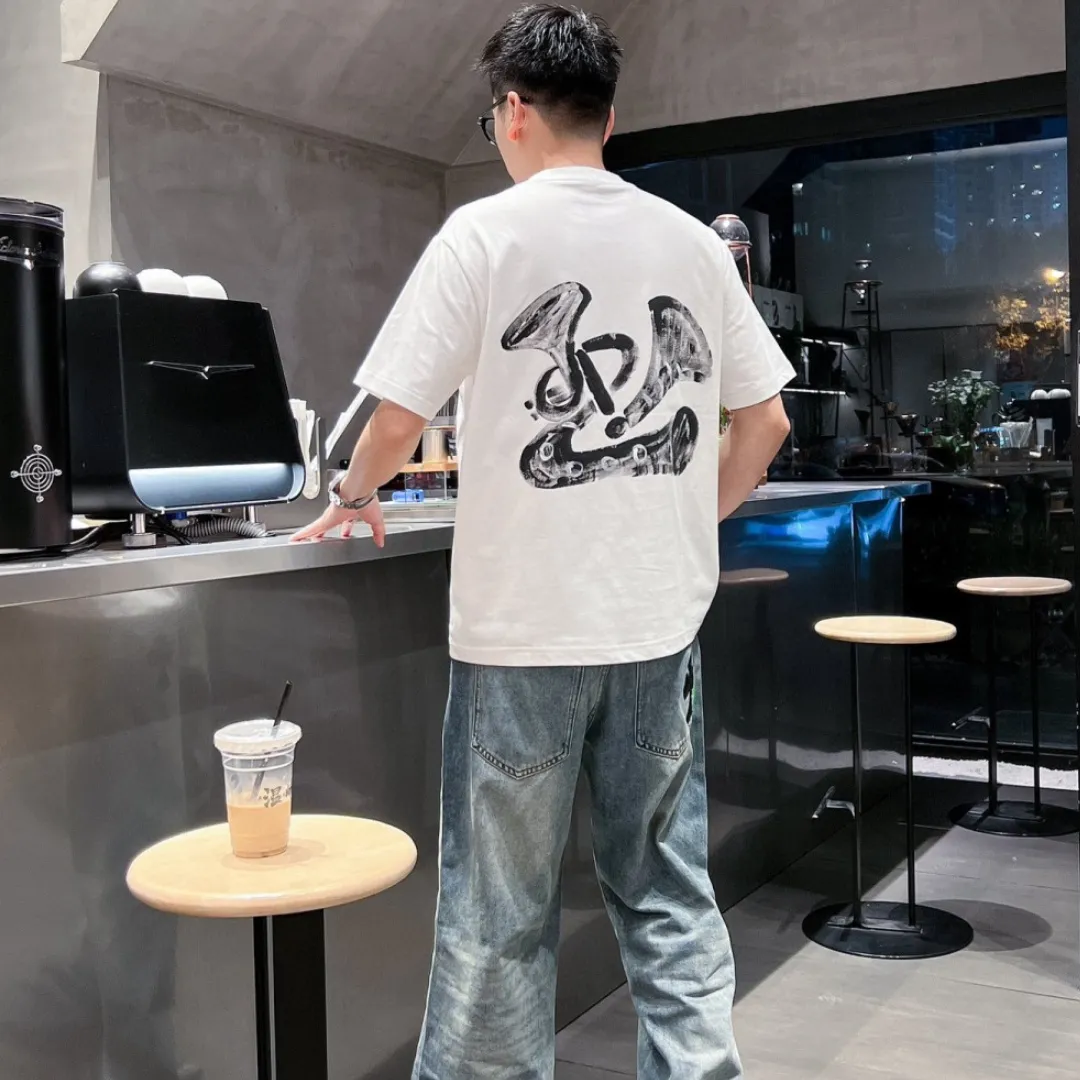 『S-4XL』着回し力バツグン 通気性抜群 カジュアル ゆったり 半袖 Tシャツ