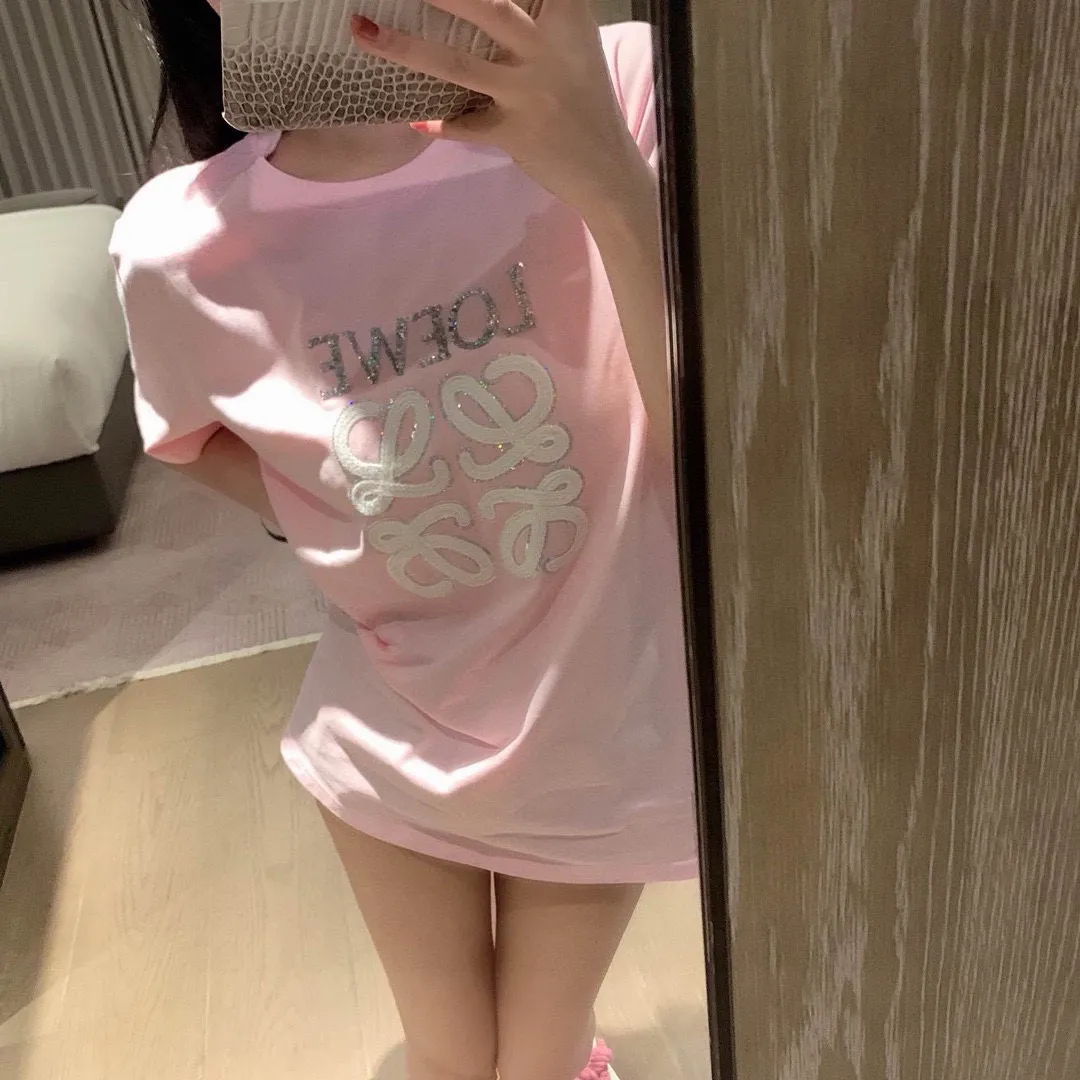 『フリーサイズ』目を引くデザイン 気質満点 柔らかい カジュアル 半袖 Tシャツ