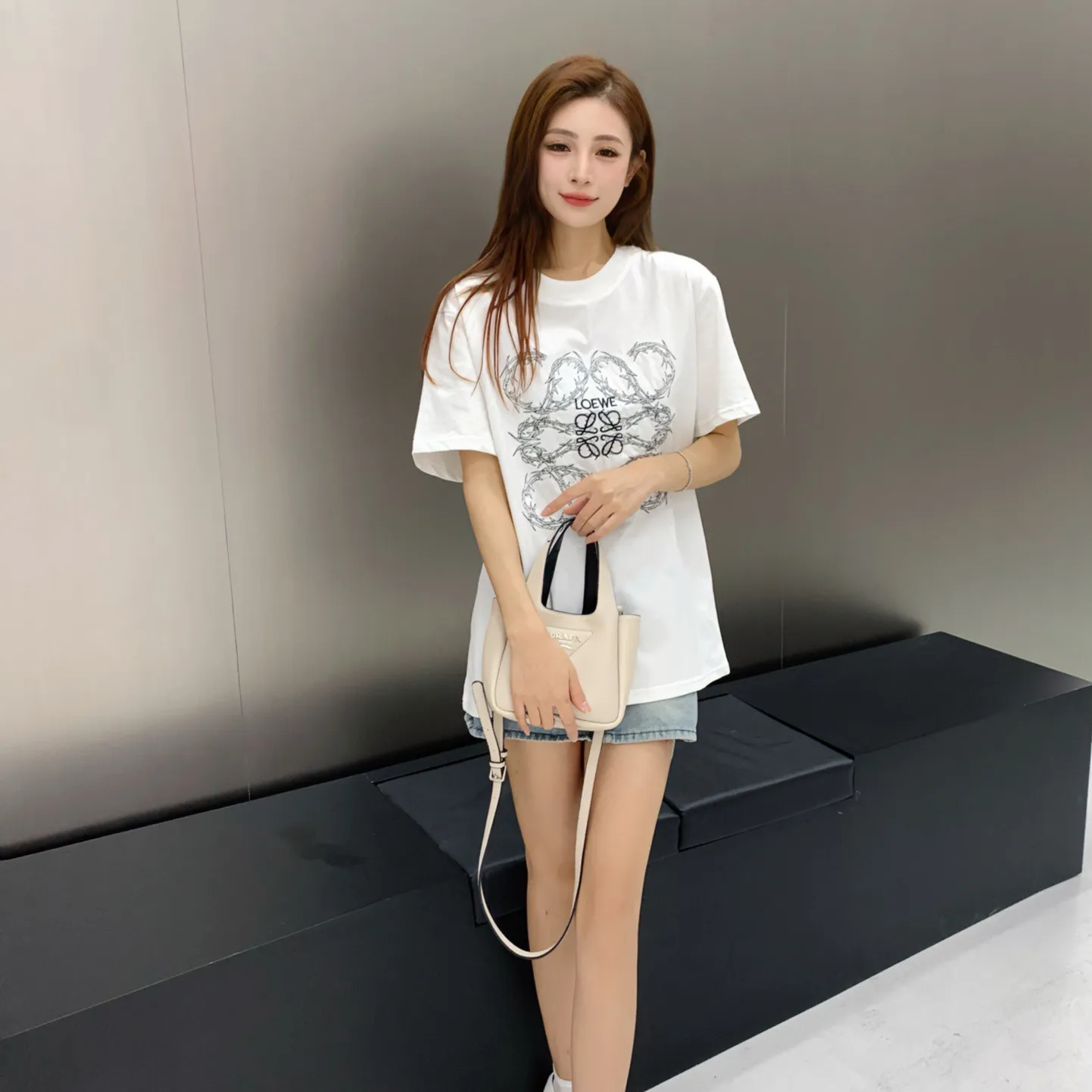 『フリーサイズ』トレンド感満点 着回し力抜群 肌に優しい カジュアル 半袖 Tシャツ
